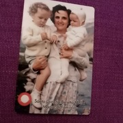 Obrazek relikwia św. Santa Gianna Beretta Molla. 