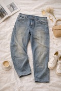 Klasyczne Męskie jeansy Wrangler | jasny denim | straight | basic