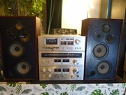 zestaw PIONEER z kolumnami SINUM BENJAMIN,wintage.