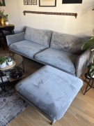 Sofa z aksamitu Westwing 