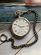 Zegarek kieszonkowy  Longines 6 Grands Prix 54mm srebro  