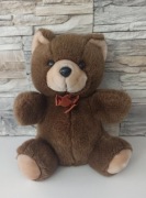 Miś pluszowy pacynka 28 cm