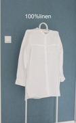 100%len czysta biel bez wad M&S , XL/L