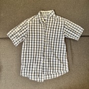 ELEGANCKA KOSZULA ANGELO LITRICO M | NIEBIESKO-CZARNA | KLASYKA