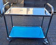 WÓZEK KELNERSKI - MOBILNY - 2 PÓŁKOWY - M.1502.N