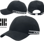 CZAPKA Z DASZKIEM męska damska KROWNZ unisexCZARNA