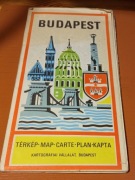 Plan BUDAPEST;  PiS - Plan i Skorowidz, Azyl, Turystyka, Budapeszt