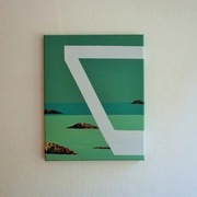 Obraz na płótnie " Wyspy ze śmieci "