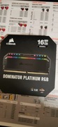 Ram Ddr4 16gb(2x8) corsair dominator platinum rgb nowe
