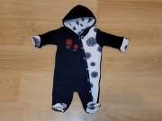 NINI Bawełniany kombinezon granatowy roz. 62