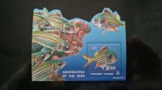 Pitcairn RYBY rafa koralowa bloczek KSZTAŁT MNH **
