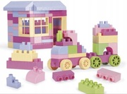 Klocki Wader 132 różowe model 41280, nowe