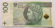100 zł DW 2018 r. banknot z obiegu
