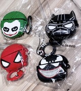 ZESTAW 4 sztuk etui case Marvel Venom Joker Apple AirPods PRO/PRO 2