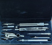 ZESTAW KREŚLARSKI CYRKLI - PRL