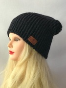 Czapka beanie, jesień, zima, handmade