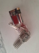 pół wkładka nastawna + 6 kluczy Abus