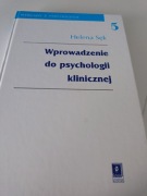 Książka Wprowadzenie do psychologii klinicznej