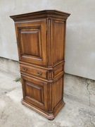 *Pojedyncza szafa dębowa, lity dąb, nr 1, komplet*