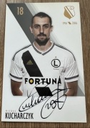 Michał Kucharczyk Legia Warszawa - oryginalny autograf karta 10x15 cm