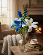 Wieczne Lilie Handmade Prezent Premium Bukiet z Drucików