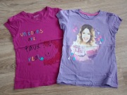 2 x Bluzka koszulka t-shirt krótki rękaw rozm. 140/152