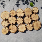 Podstawka z plastrów drewna prostokąt 35 cm