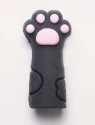 Silikonowe osłony. Łapka. Cążki, nożyczki, ołówek, długopis.