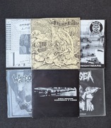 Zestaw singli crust punk hard core