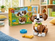 LEGO 3w1 Urocze zwierzątka Piesek Wiewiórka Kaczka