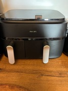 Frytkownica beztłuszczowa dwukomorowa Airfryer Philips Ovi Dual Basket 