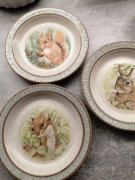 Talerzyki angielskie Purbeck Pottery 3 szt.