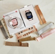 Huawei Watch Fit 3 – różowy + aż 10 dodatkowych pasków | duży zestaw