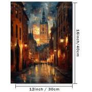 Obraz - Urocza reprodukcja na płótnie Krakowska Architektura Gotycka