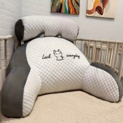 Poduszka do Czytania Regulowana Ergonomiczna Pod Plecy Szara