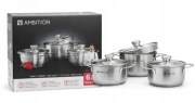 Zestaw garnków Ambition Imperio 6 el.