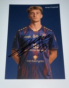 Adrian Przyborek autograf! Pogoń Szczecin Lazio Rzym 