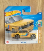 Hot Wheels BMW 2002 żółte mała karta