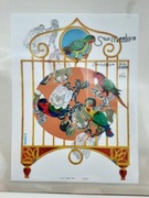 Somalia 1999  Mi blok 59  papuga  idealna pozycja 