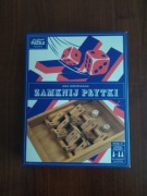 Unikatowa, logiczna gra drewniana Zamknij płytki 