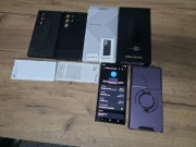 Samsung Galaxy S23 Ultra 12GB/512GB, czarny + 3x etui, oryginalne pudełko 