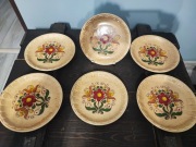 Talerze deserowe Torgau sielskie wiejskie