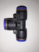 Szybkozłącze pneumatyczne 12mm trójnik tekalan