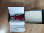 Stringi czarno-rozowe 