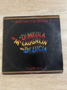 Al Di Meola John McLaughlin Paco De Lucia Friday Night In USA EX+