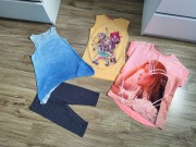 Zestaw 122 128 Monster High Reporter koszulka 