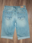 Jeansowe bermudy damskie