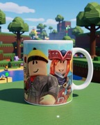 Roblox gra prezent dla dziecka gracza geeka nerda kubek Ceramiczny 
