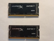 Pamięć HyperX 16GB, 2*8GB 2133MHz Impact Black CL13 1.2V