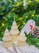 Zestaw choinek świeczki Boże Narodzenie box prezent świąteczny